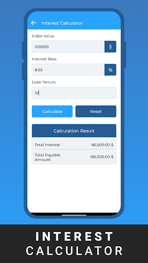 Payday - Loan EMI Calculator Screenshot 2