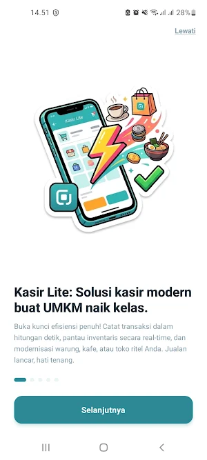Kasir Lite Screenshot 0
