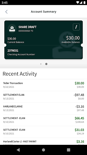 TMCU Mobile Banking Screenshot 3