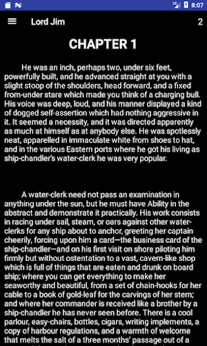 Lord Jim - eBook Screenshot 3