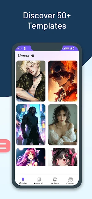 Limoza-AI:AI-Powered Art Anime Screenshot 2