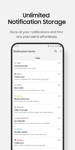 Notification Center Screenshot 0