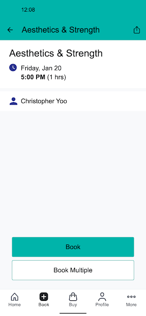 BeneFITNESS NYC Screenshot 2