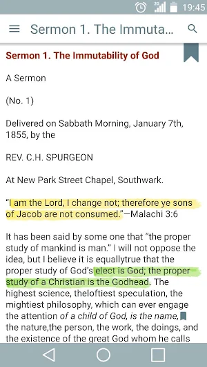 Spurgeon's Sermons - Free and Offline Screenshot 0
