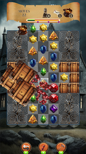 Tomb Trek - Match & Merge Screenshot 1