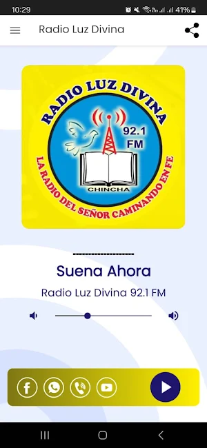 Radio Luz Divina Chincha Screenshot 1