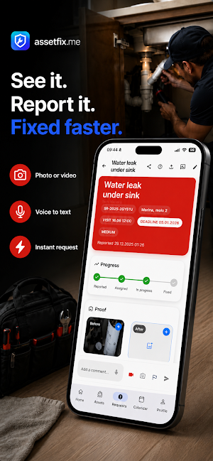 AssetFix.me – Asset Management Screenshot 2