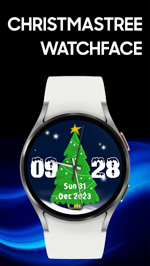 Christmas Watchface AKM WearOS Screenshot 2