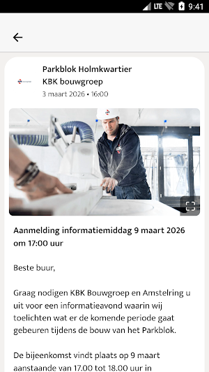 KBK BouwApp Screenshot 2
