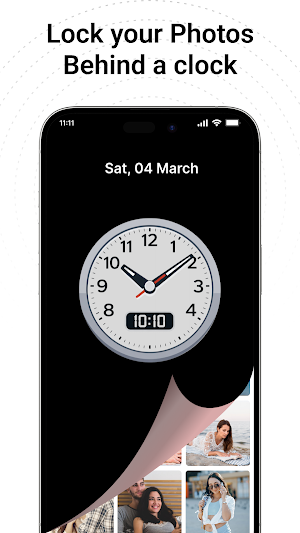 Clock Vault - Gallery Lock Screenshot 2