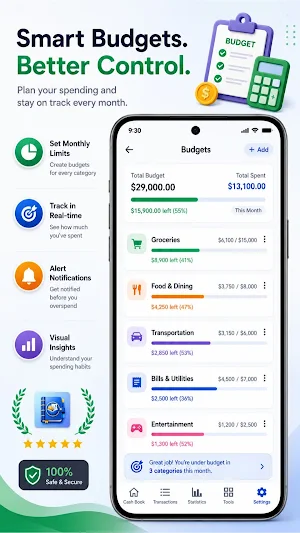Cash Book Daily Income Expense Screenshot 1