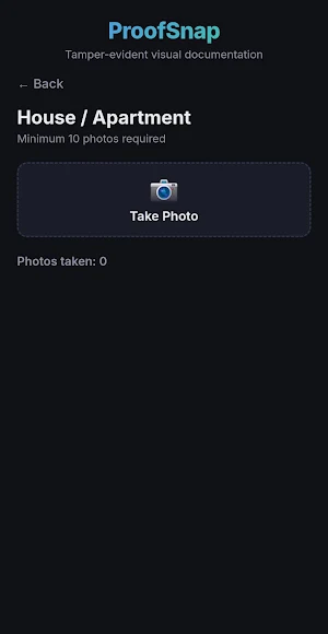 ProofSnap - Evident documentor Screenshot 2