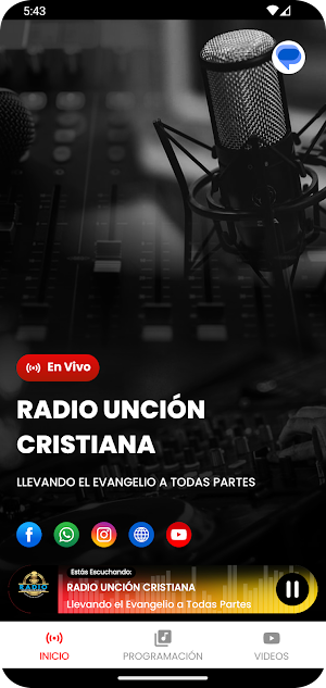 Radio Uncion Cristiana Screenshot 1