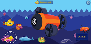 Submarine Fighting Game 2D Screenshot 0