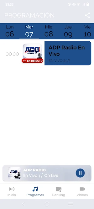 ADP Radio Screenshot 1