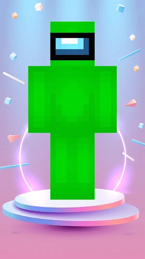 Among Us Skin for Minecraft Screenshot 2