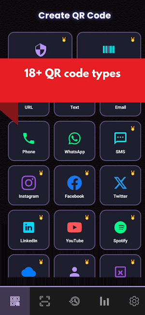 QRCraft - QR Code Generator Screenshot 1
