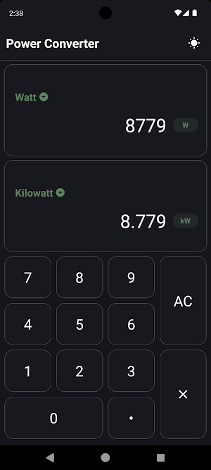 Power Converter Screenshot 3
