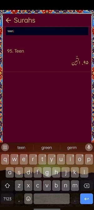 Holy Quran Pro - 16 Line Screenshot 1