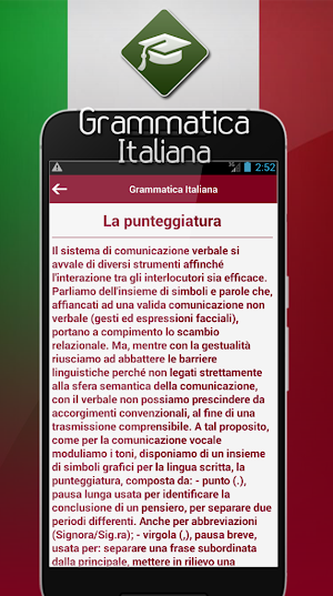 Grammatica Italiana Screenshot 2