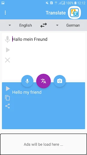 Lingua - Instant Translator Screenshot 1