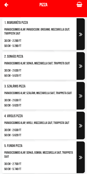 Na-No Pizzéria és Gyros Bár Screenshot 1