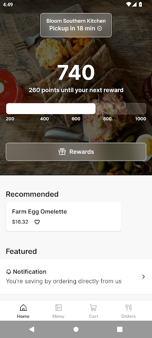 Bloom Southern Kitchen Screenshot 0