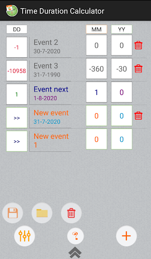 Time Duration Calculator Screenshot 1