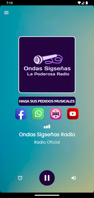 Ondas Sigseñas Radio Screenshot 1