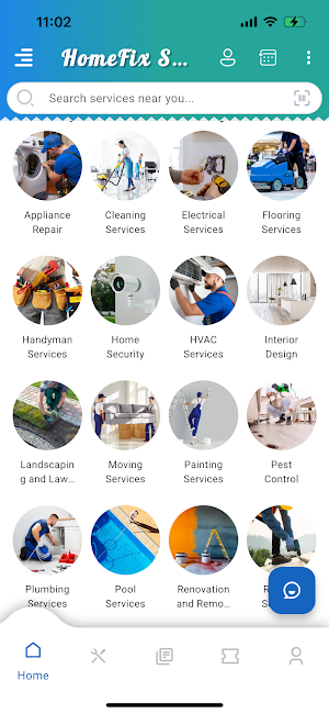 Home Service Screenshot 1