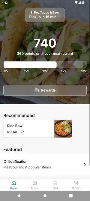 El Rey Tacos & Beer Screenshot 0