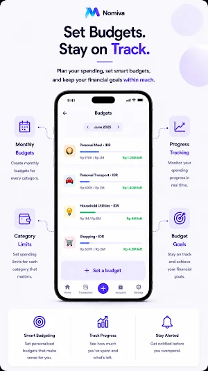 Nomiva: Budget & Receipt Scan Screenshot 1