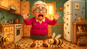 Cat VS Angry Gran Simulator 3D Screenshot 3