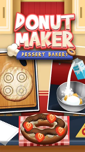 Donut Games – Donut Maker Game Screenshot 0