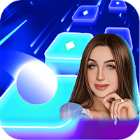 Lady Diana Magic Tiles Hop Edm
