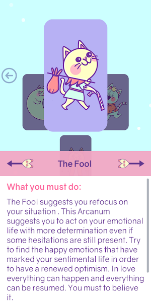 Kawaii Love Tarot Screenshot 1
