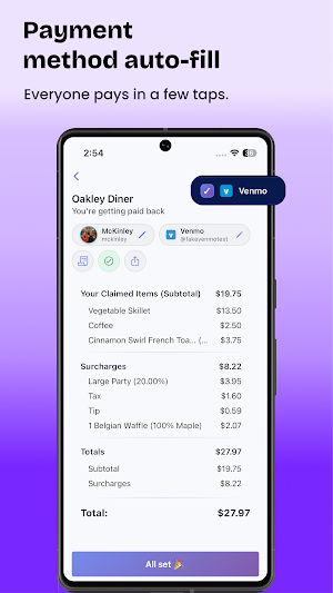 Tabster: Split Bills Instantly Screenshot 1