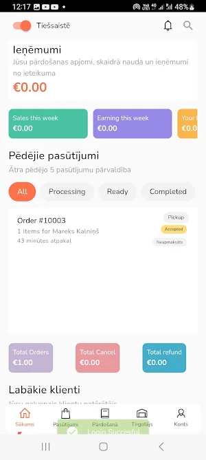 Aizšauj Pakaļ Tirgotāja Screenshot 1
