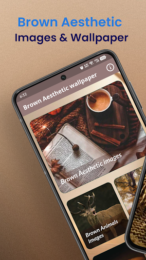 Brown Aesthetic wallpaper Screenshot 0
