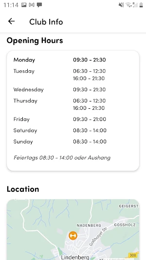 Finest Fitness Screenshot 1