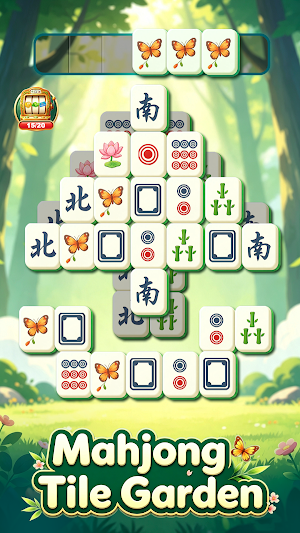 Mahjong Tile Garden Screenshot 0