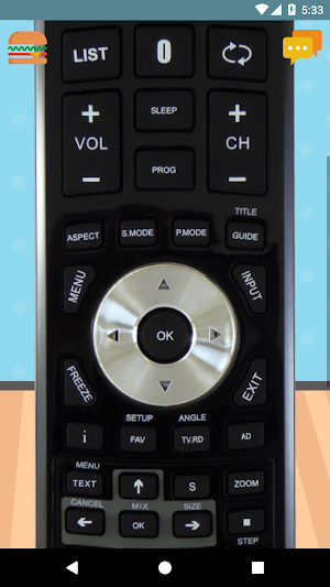 Remote Control For Logik TV Screenshot 2