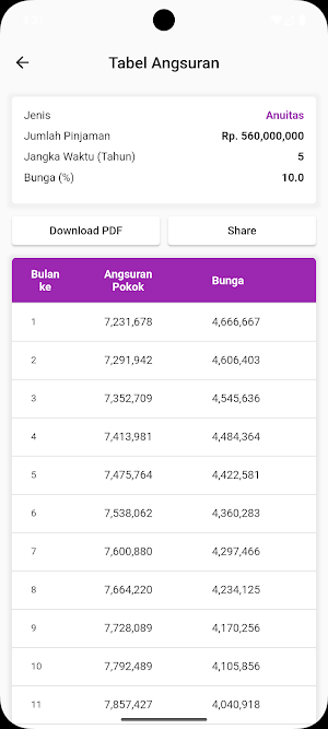 Dahper - Hitung KPR Mudah Screenshot 2