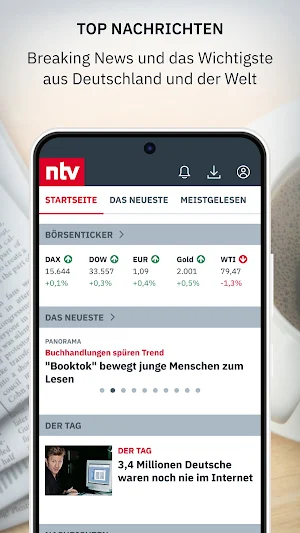 ntv Nachrichten Screenshot 0
