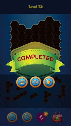 Hexagon puzzle Screenshot 2