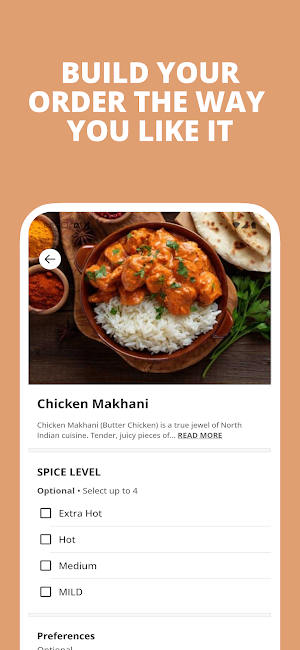 Indian Palace Restaurant Screenshot 1