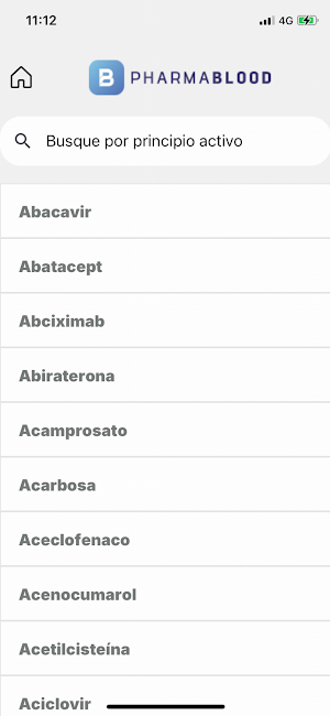 Pharmablood Screenshot 1
