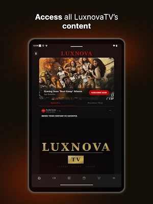 Luxnovatv Official Screenshot 3