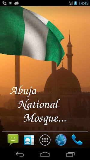 Nigeria Flag Live Wallpaper Screenshot 2
