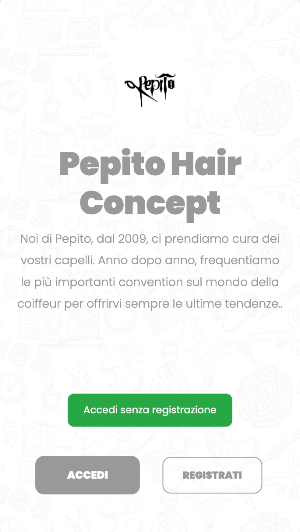 Pepito Hairconcept Screenshot 0